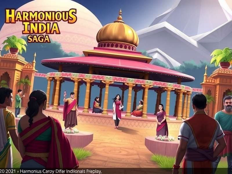 Harmonious India Saga Gameplay
